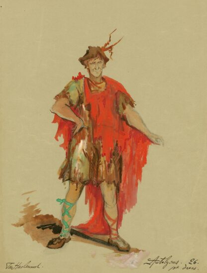 The Winter’s Tale; Autolycus by Tom Heslewood