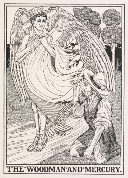 The Woodman and Mercury by Percy J. Billinghurst