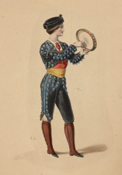 Théâtre de la Porte St. Martin. Mr. Honoré dans le ballet de la Moresque by Alexandre Lacauchie