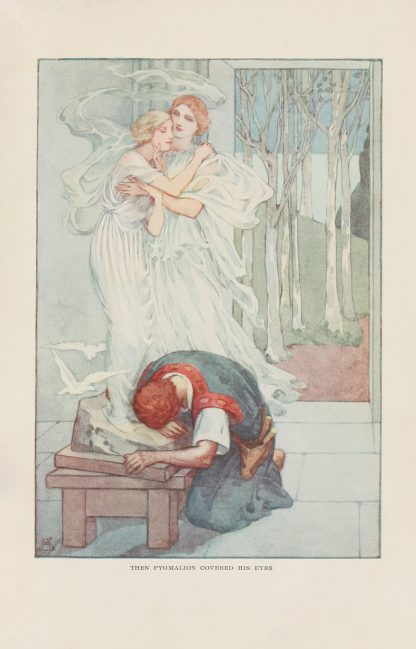 Then Pygmalion covered his eyes by Helen Stratton