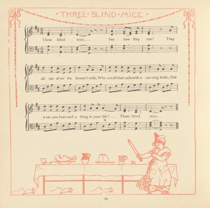 Three Blind Mice by Walter Crane
