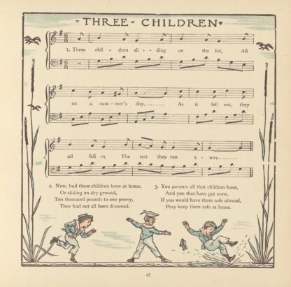 Three Children by Walter Crane