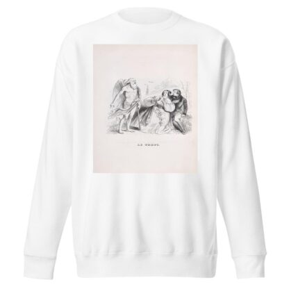 Time by J. J. Grandville Sweatshirt