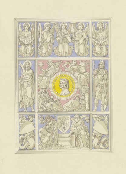 Titelblatt zur Göttlichen Komödie by Ferdinand Fellner