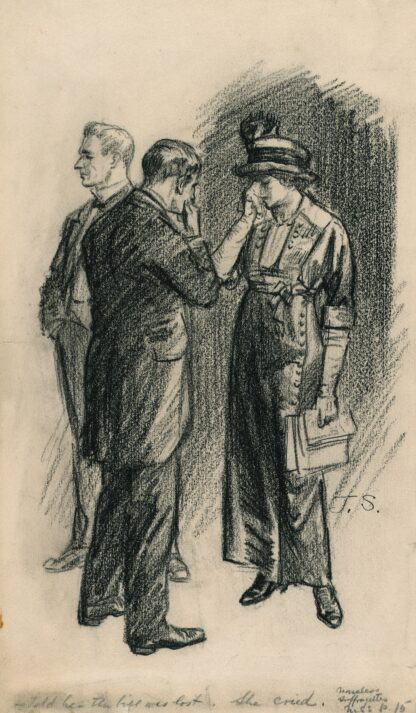 –Told her the bill was lost. She cried by John Sloan