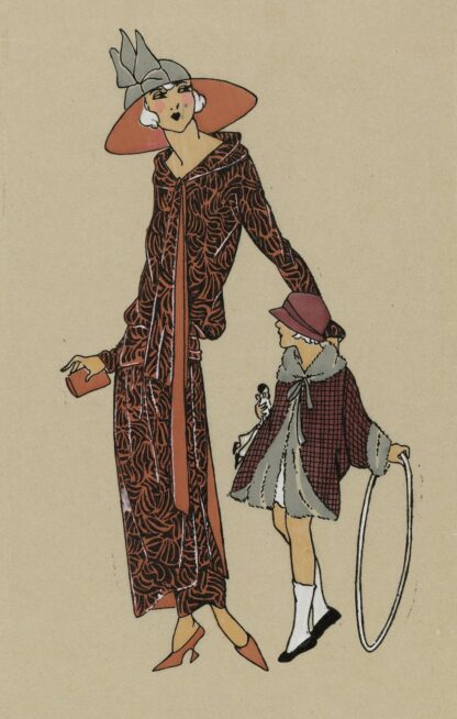 CHAMPS-ELYSÉES – 1. Robe-manteau… by Anonymous