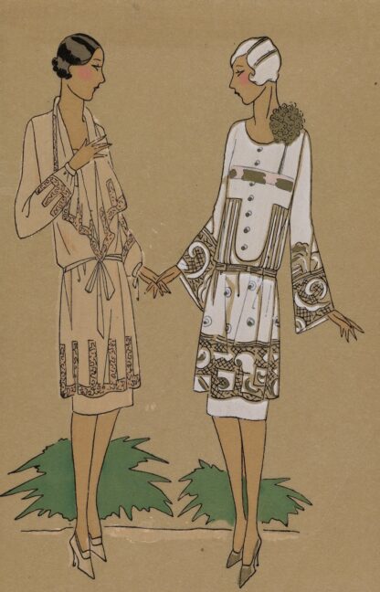 PAGODE.- Robe du soir by Anonymous