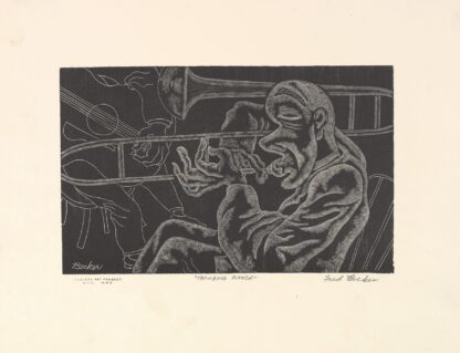 Trombone Player by Fred Becker
