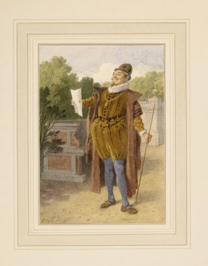 Twelfth night, Malvolio by Sir John Tenniel