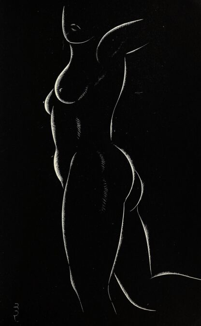 Twenty-five nudes Pl 16 by Eric Gill