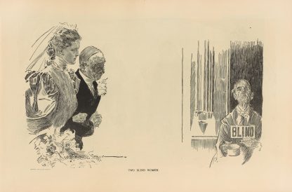 Two blind women by Charles Dana Gibson