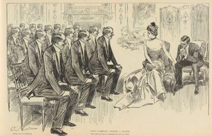 Two’s company, three’s a crowd by Charles Dana Gibson