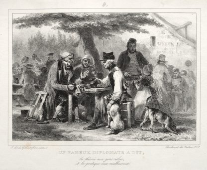 Un famous diplomat à dit… by Denis Auguste Marie Raffet