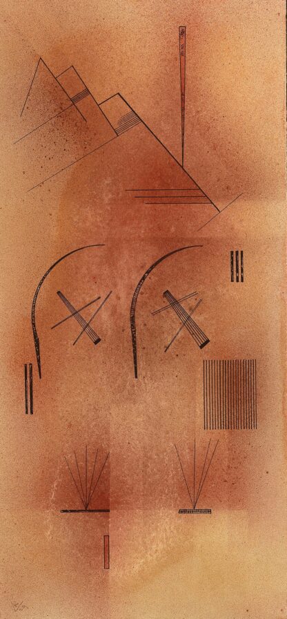 Und Oben! by Wassily Kandinsky