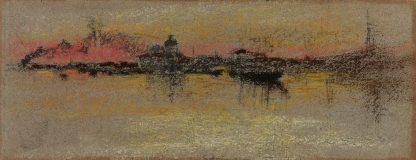 Venice; Sunrise on the Rialto by James Abbott McNeill Whistler