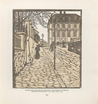 Ver Sacrum 1903 15 267 Wohnhaus Theodors von Körner in Döbling by Carl Moll