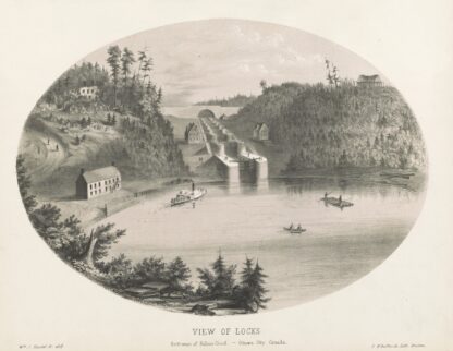 View of locks by John H. Bufford's & Sons
