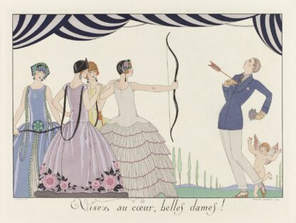 Visez au coeur, belles dames by George Barbier