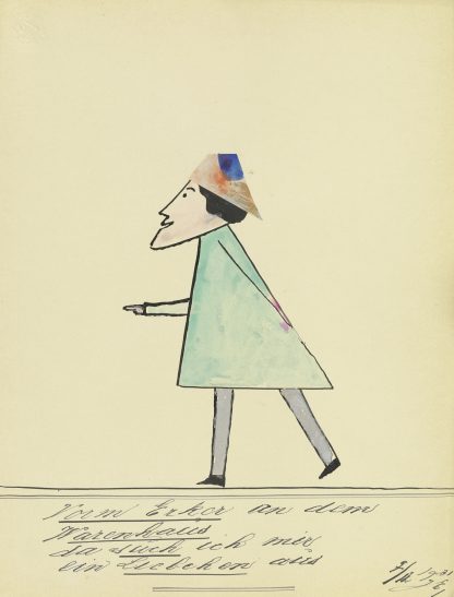 ‘Vorm Erker an dem Warenhaus …’ by John Elsas