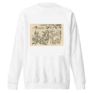 Waiting by Charles Dana Gibson Sweatshirt