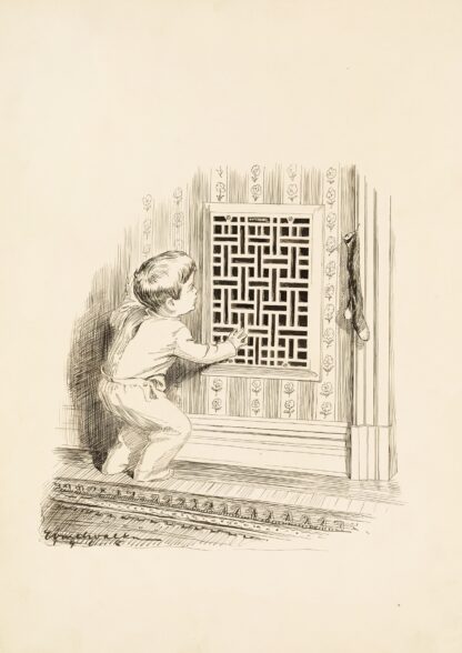 Waiting for Santa by William Henry Walker