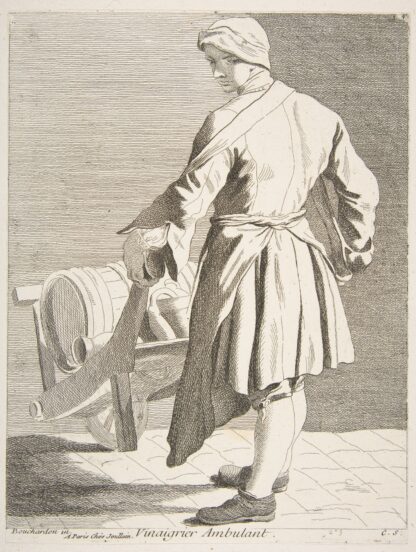 Wandering Vinegar Seller by Edmé Bouchardon