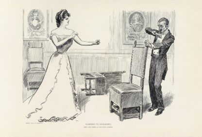 Warning to noblemen by Charles Dana Gibson