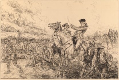 Washington and Lee at Monmouth by Kerr Eby