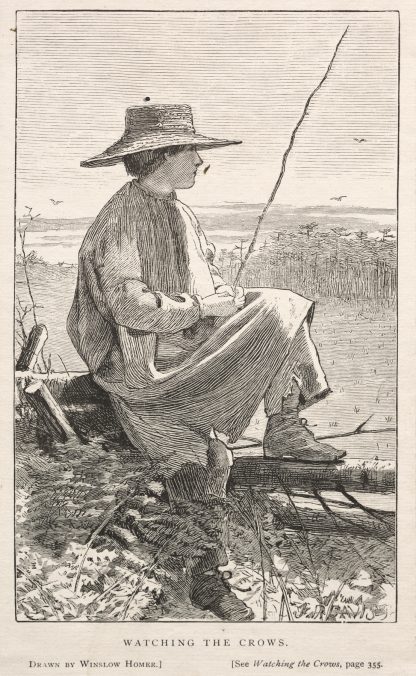 Watching the Crows by Winslow Homer