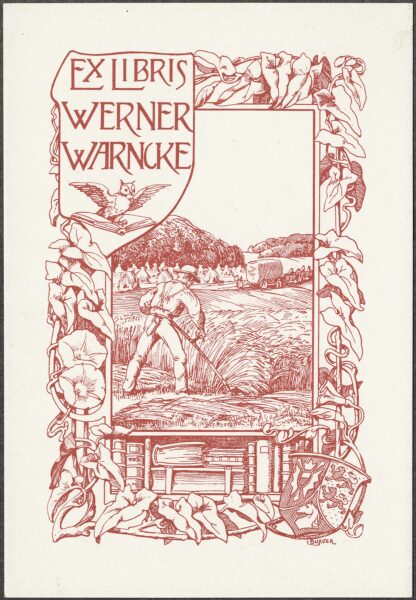 Werner Warncke by L. Burger