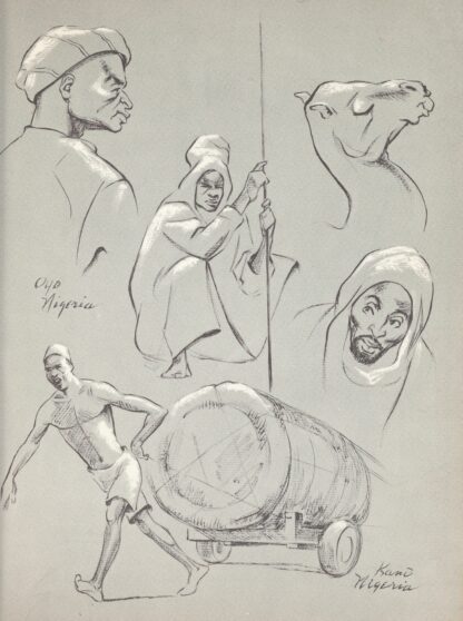 West Africa Vignettes Pl.16 by Elton Fax