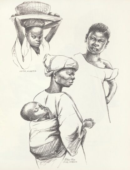 West Africa Vignettes Pl.23 by Elton Fax
