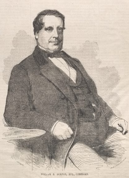 William E. Burton, Esq., Comedian by Winslow Homer
