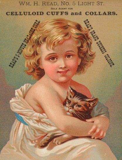 William H. Read, Sole Agent for Celluloid Cuffs and Collars by Anonymous