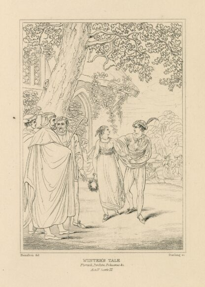 Winter’s tale, act IV, scene III by William Francis Starling