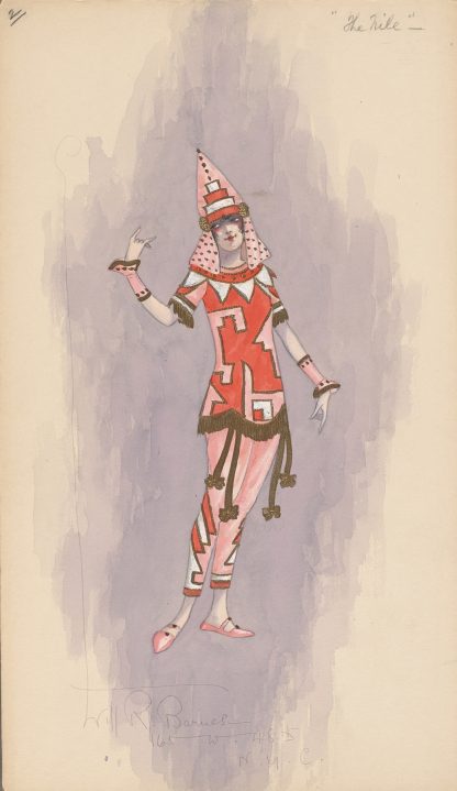 Woman’s costume; Pink pants, 2 by Will R. Barnes