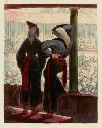 Y en-a-ti des femmes, y’en a-ti. et quand on pense que tout ça mange by Paul Gavarni
