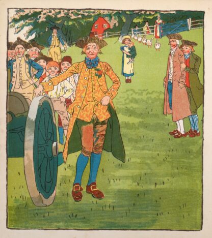 Yankee Doodle: An old friend in a new dress Pl.4 by Howard Pyle