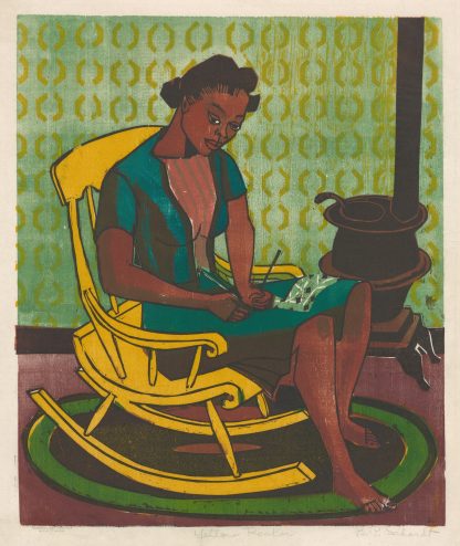 Yellow Rocker by Bernard P. Schardt