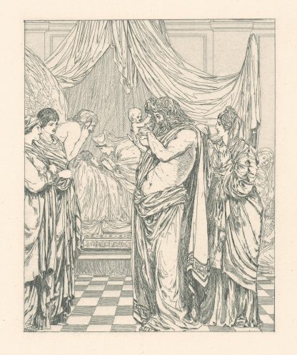 Zrodenie radosti by Max Klinger