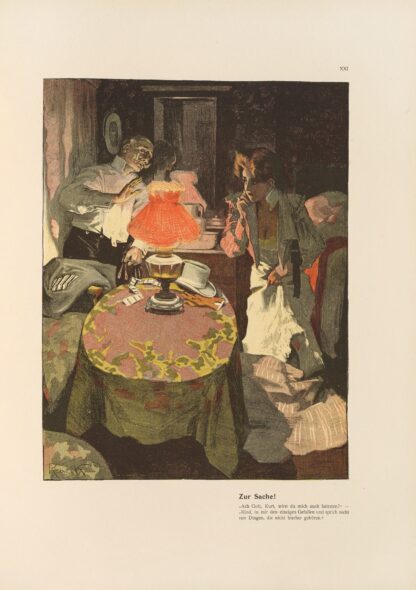 Zur Sache! by Ferdinand Freiherr von Reznicek
