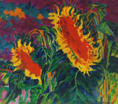 Zwei Sonnenblumen by Philipp Bauknecht