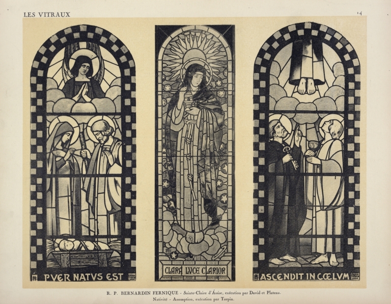 1, Sainte-Claire d’Assise by Jacques Gruber