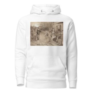 Sunday In Old Catskill by Howard Pyle Hoodie