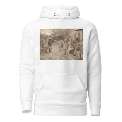 Sunday In Old Catskill by Howard Pyle Hoodie