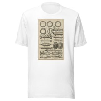 Plate X: Military pyrotechnics by Jacob van Meurs T-Shirt