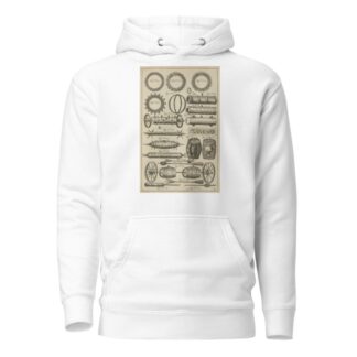 Plate X: Military pyrotechnics by Jacob van Meurs Hoodie