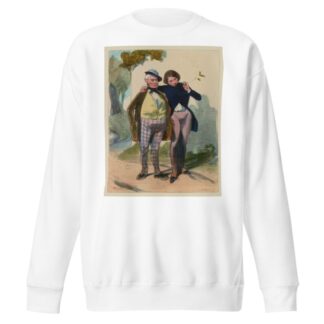 Je ne vous ai pas retenu les cinquante francs que vous me devez depuis six mois, garnement by Paul Gavarni Sweatshirt