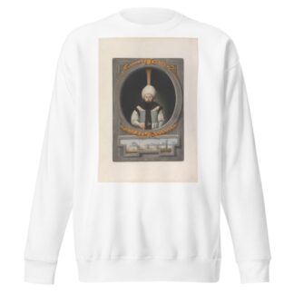 A series of portraits of the emperors of Turkey Pl.02 by John Young Sweatshirt