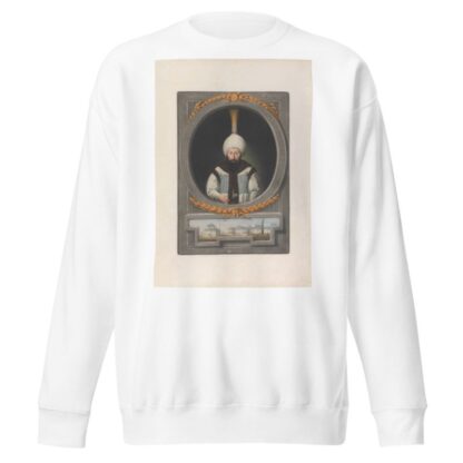 A series of portraits of the emperors of Turkey Pl.02 by John Young Sweatshirt